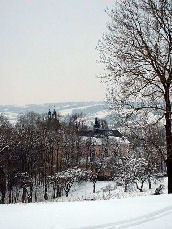 Pologne hiver en Pologne