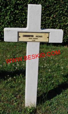 CZORNOBRYWA Michael
Décès 06.1940
Inhumation 18.01.1947 - Tombe ?
copyright Frania 
