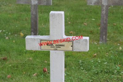 KLOC Kazimierz
Décès 06.1940 Dieuze (57)
Inhumation 20.05.1942 - Tombe 233
Sergent
Armée Polonaise
copyright Frania 
