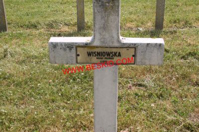 WISNIOWSKA
Décès 06.1940 Lostroff (57)
Inhumation 14.05.1942 - Tombe 200
Armée Polonaise
copyright Frania 
