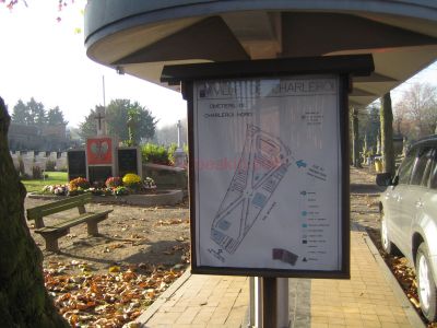 03 plan cimetière Charleroi province Hainaut (Belgique)
